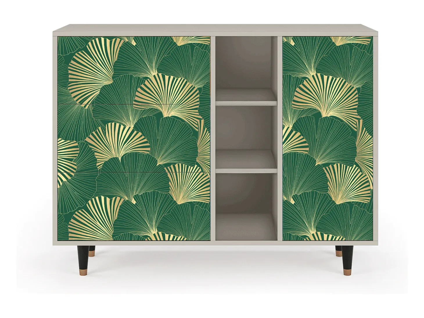 Aparador - 125x98x48 cm - BS2 - Gold Ginkgo, Arena