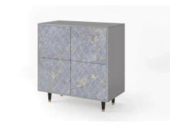 Aparador - 94x96x48 cm - BS3 - Golden Smoke, Gris