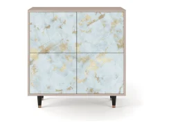 Aparador - 94x96x48 cm - BS3 - Golden Waves, Latte