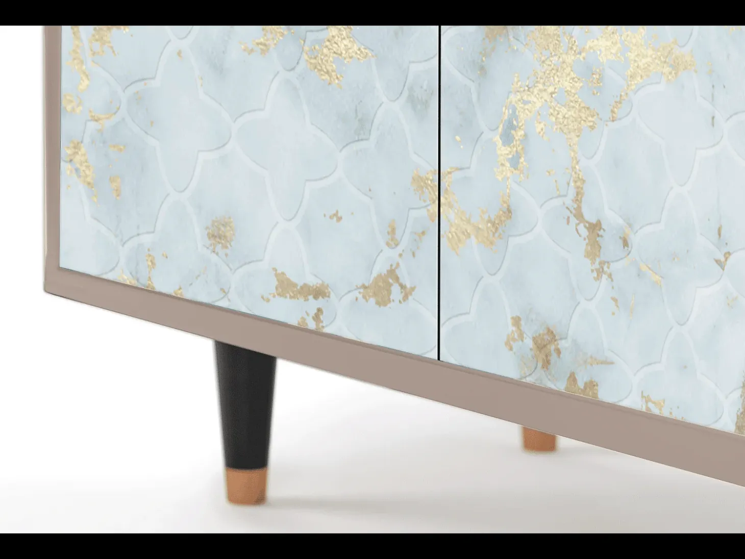 Aparador - 94x96x48 cm - BS3 - Golden Waves, Latte