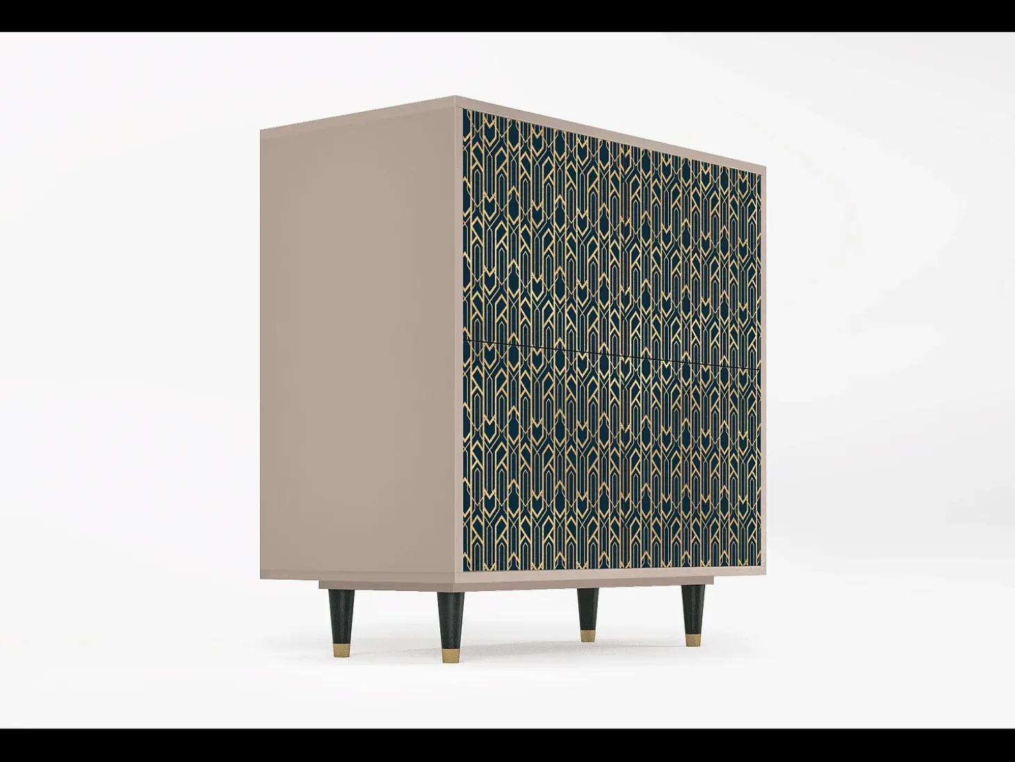 Aparador - 94x96x48 cm - BS3 - Golden Empire, Latte