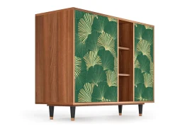 Aparador - 125x98x48 cm - BS2 - Gold Ginkgo, Nogal