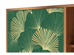 Aparador - 125x98x48 cm - BS2 - Gold Ginkgo, Nogal