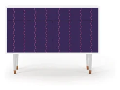 Aparador - 115x85x48 cm - BS4 - Grape Maccaroni, Blanco
