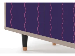 Aparador - 94x96x48 cm - BS3 - Grape Maccaroni, Latte