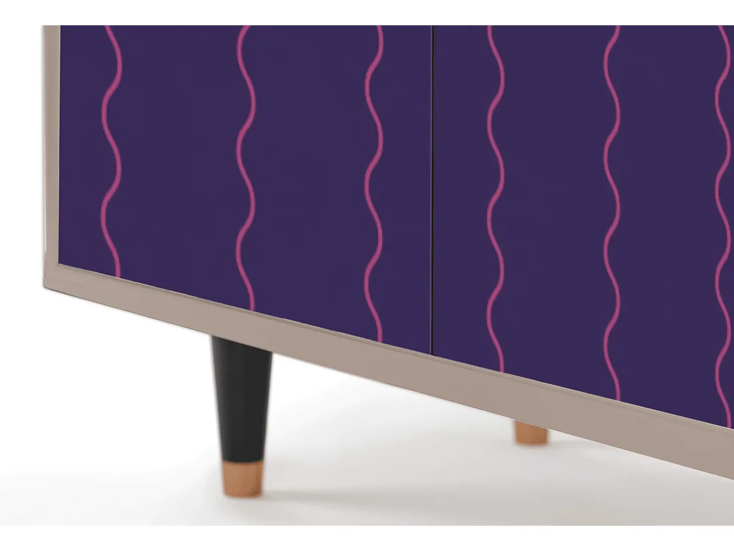 Aparador - 94x96x48 cm - BS3 - Grape Maccaroni, Latte