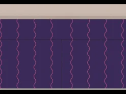 Aparador - 115x85x48 cm - BS4 - Grape Maccaroni, Latte
