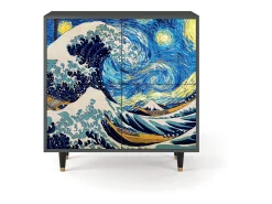 Aparador - 94x96x48 cm - BS3 - Great Wave, Antracita
