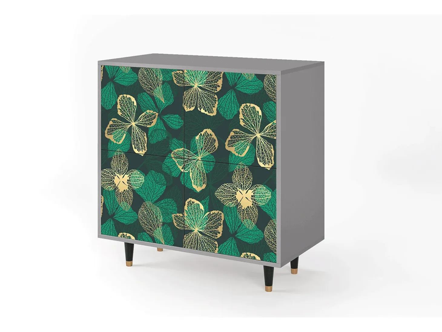 Aparador - 94x96x48 cm - BS3 - Green Flower, Gris