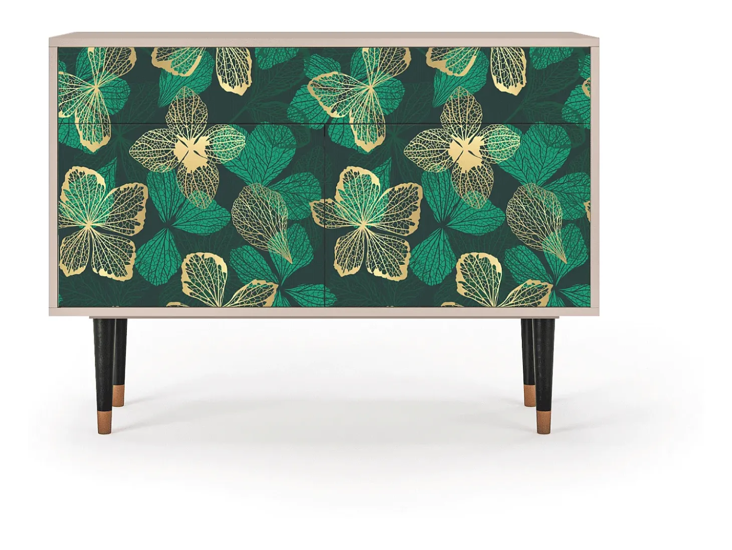Aparador - 115x85x48 cm - BS4 - Green Flower, Latte