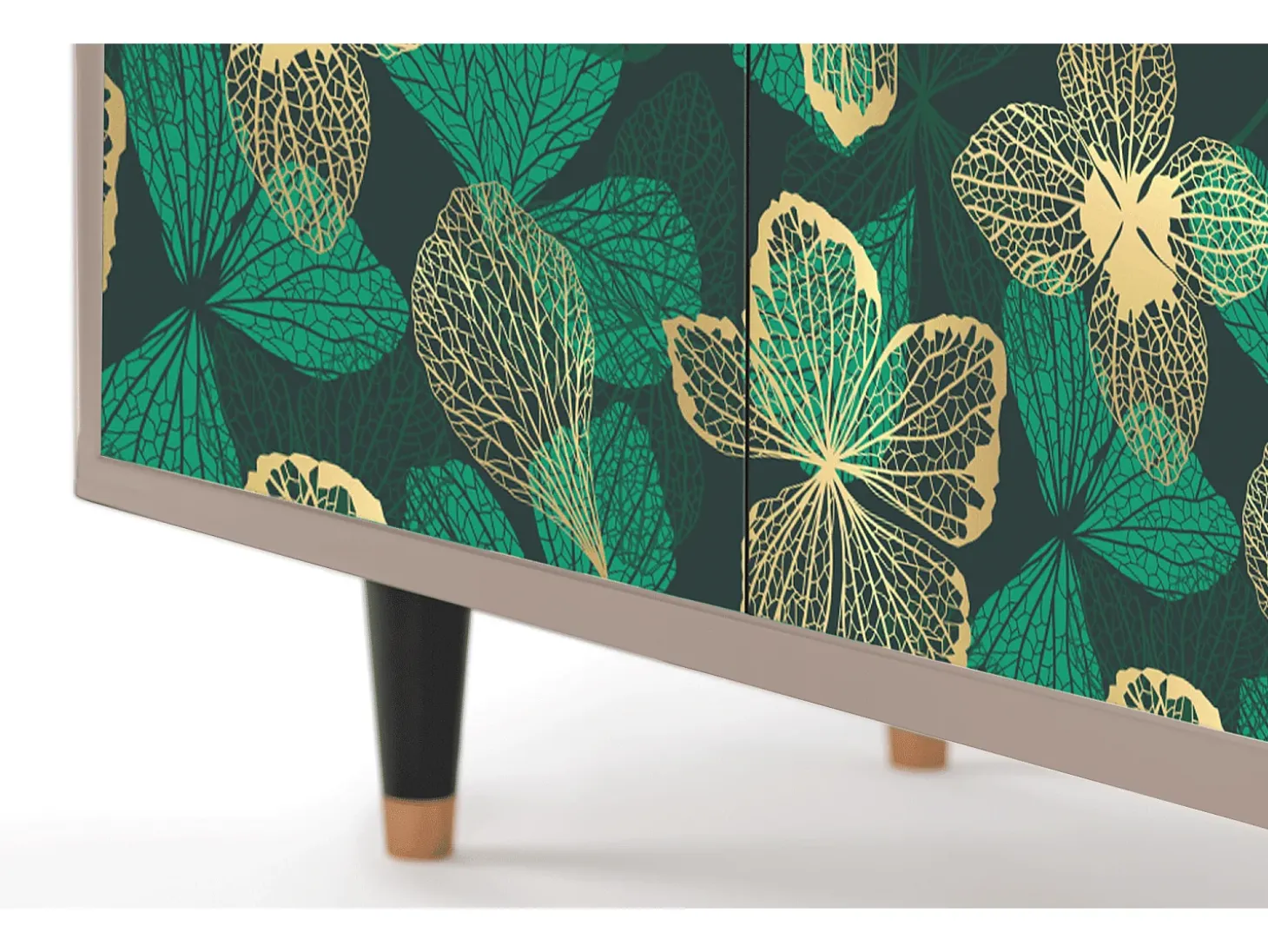 Aparador - 94x96x48 cm - BS3 - Green Flower, Latte