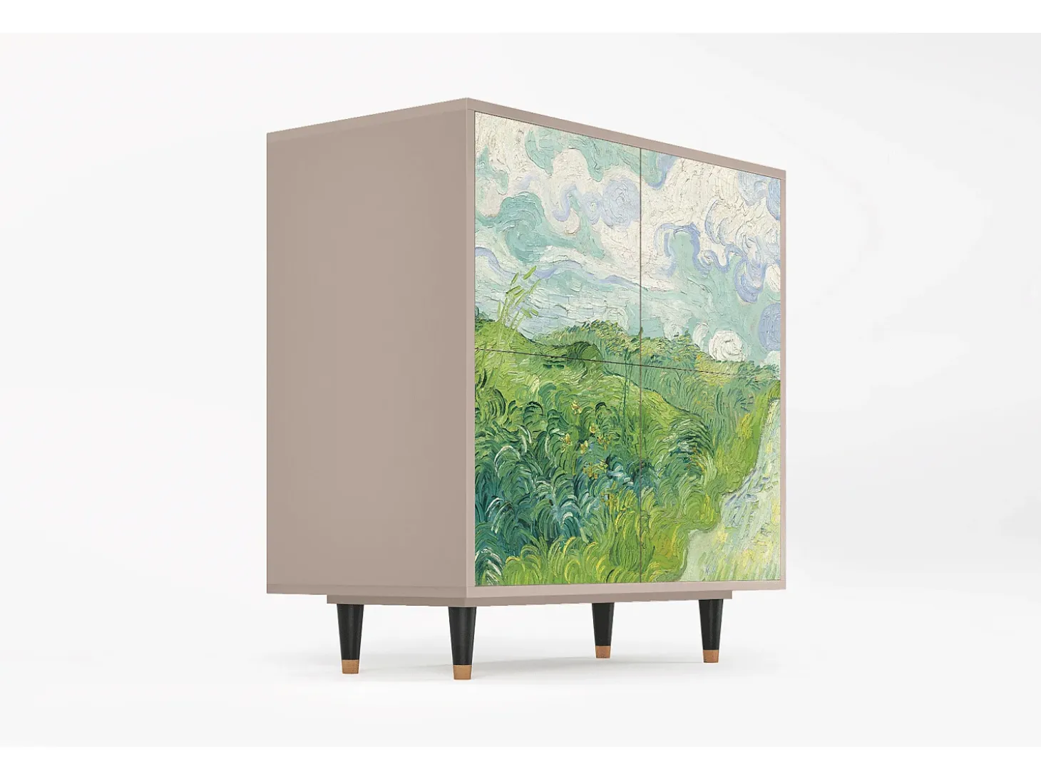 Aparador - 94x96x48 cm - BS3 - Green Wheat Fields, Latte