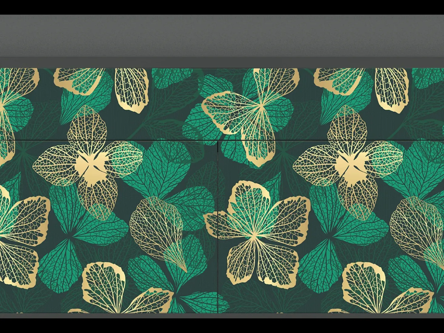 Aparador - 115x85x48 cm - BS4 - Green Flower, Antracita