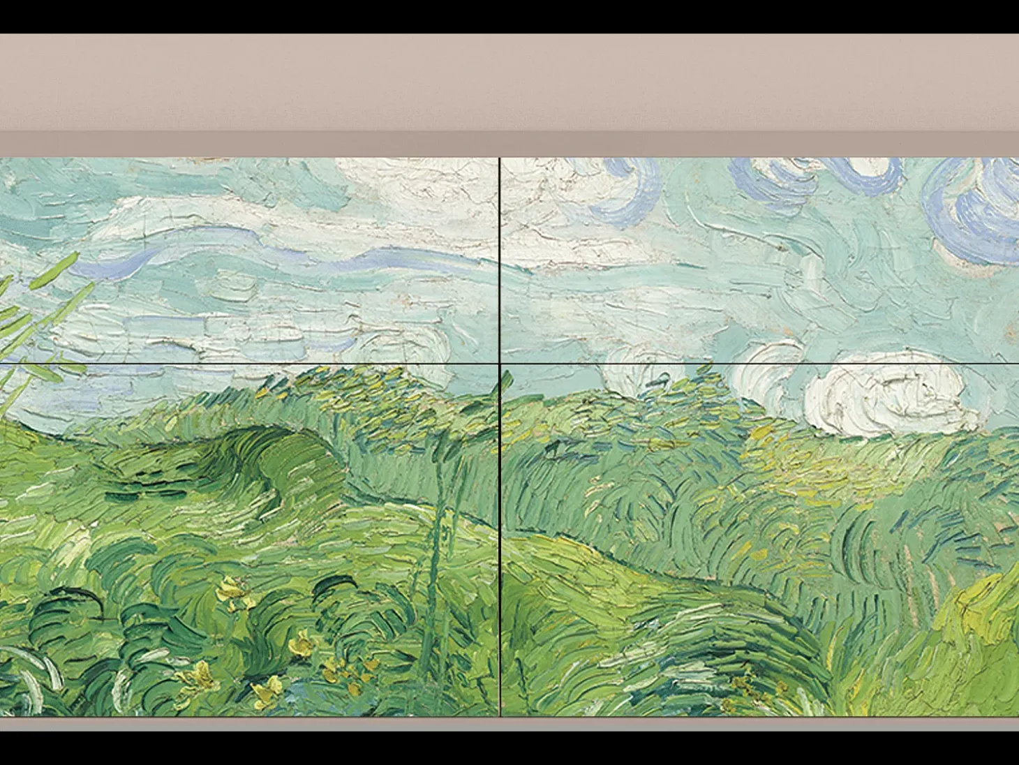 Aparador - 115x85x48 cm - BS4 - Green Wheat Fields, Latte