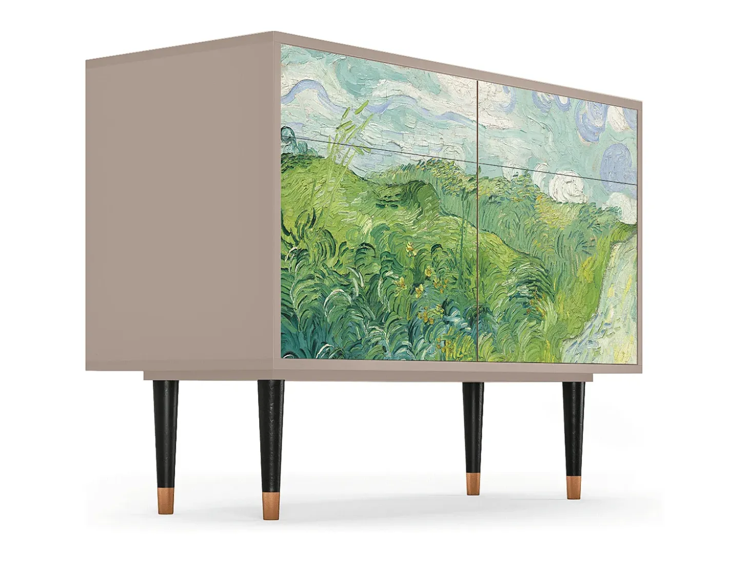 Aparador - 115x85x48 cm - BS4 - Green Wheat Fields, Latte