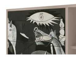 Aparador - 125x98x48 cm - BS2 - Guernica by Picasso, Latte