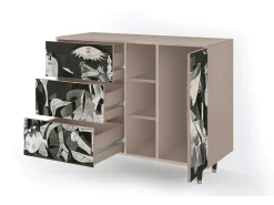 Aparador - 125x98x48 cm - BS2 - Guernica by Picasso, Latte