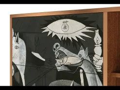 Aparador - 125x98x48 cm - BS2 - Guernica by Picasso, Nogal