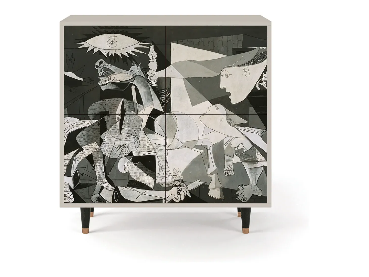 Aparador - 94x96x48 cm - BS3 - Guernica by Picasso, Arena