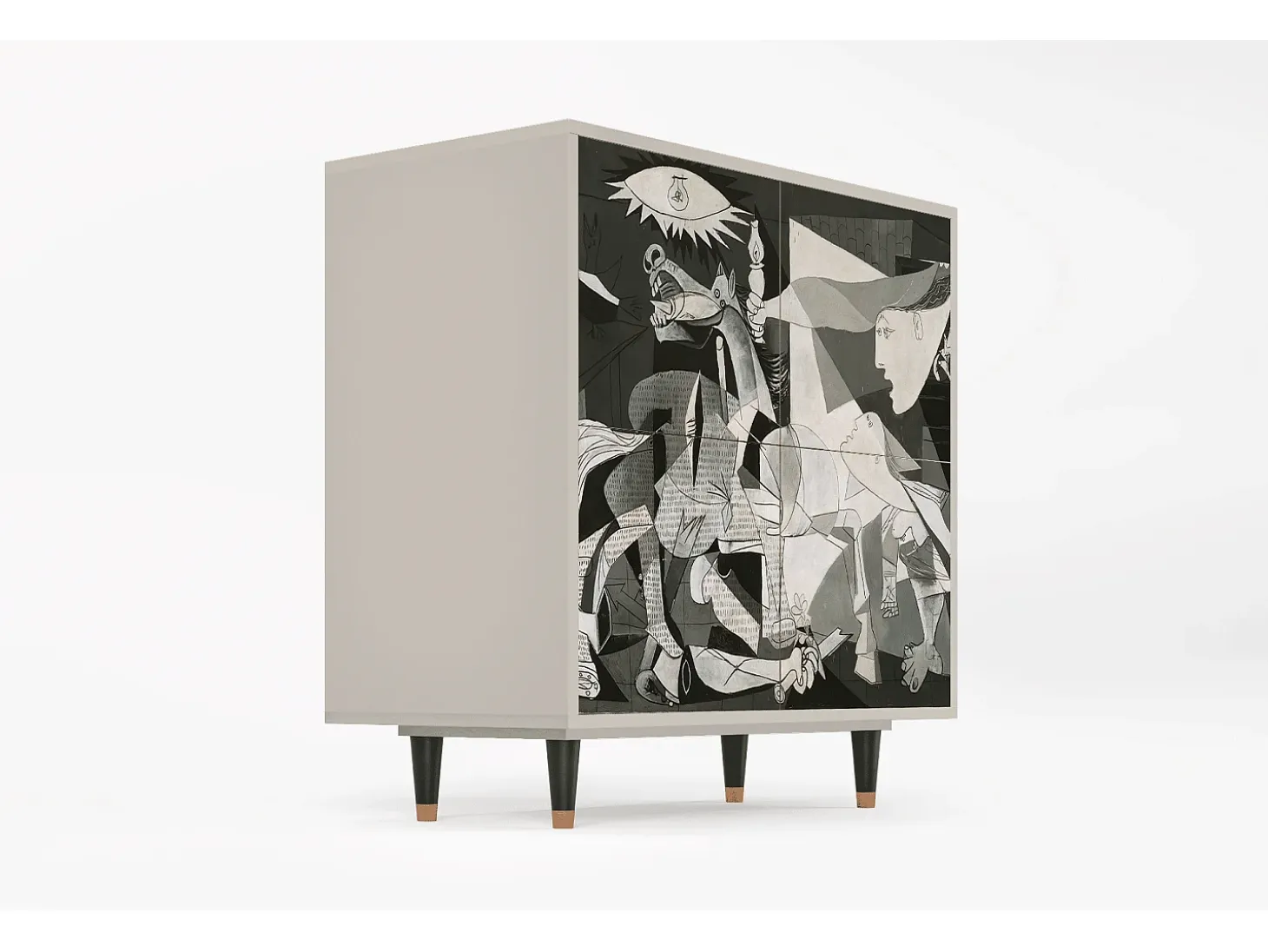 Aparador - 94x96x48 cm - BS3 - Guernica by Picasso, Arena