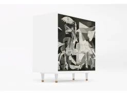 Aparador - 94x96x48 cm - BS3 - Guernica by Picasso, Blanco