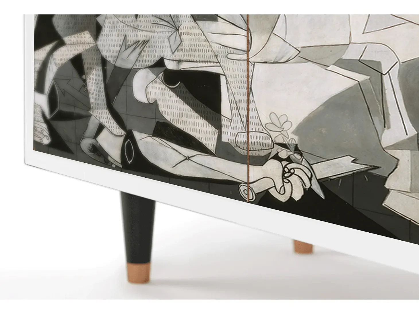 Aparador - 94x96x48 cm - BS3 - Guernica by Picasso, Blanco