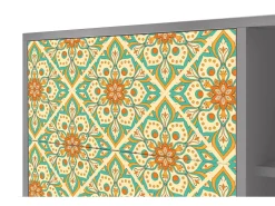 Aparador - 125x98x48 cm - BS2 - Hindu Daisy, Gris