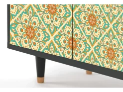 Aparador - 94x96x48 cm - BS3 - Hindu Daisy, Antracita