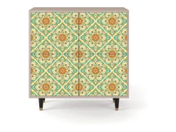 Aparador - 94x96x48 cm - BS3 - Hindu Daisy, Latte