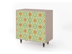 Aparador - 94x96x48 cm - BS3 - Hindu Daisy, Latte