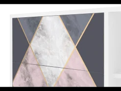 Aparador - 125x98x48 cm - BS2 - Ideal Harmony, Blanco
