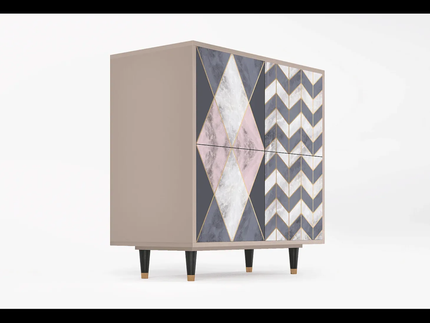 Aparador - 94x96x48 cm - BS3 - Ideal Harmony, Latte