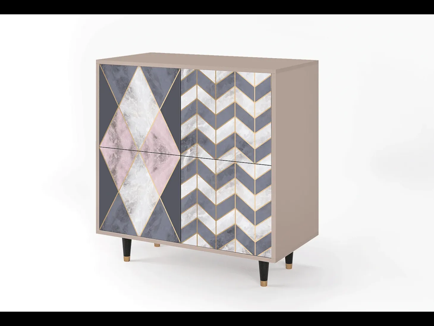 Aparador - 94x96x48 cm - BS3 - Ideal Harmony, Latte