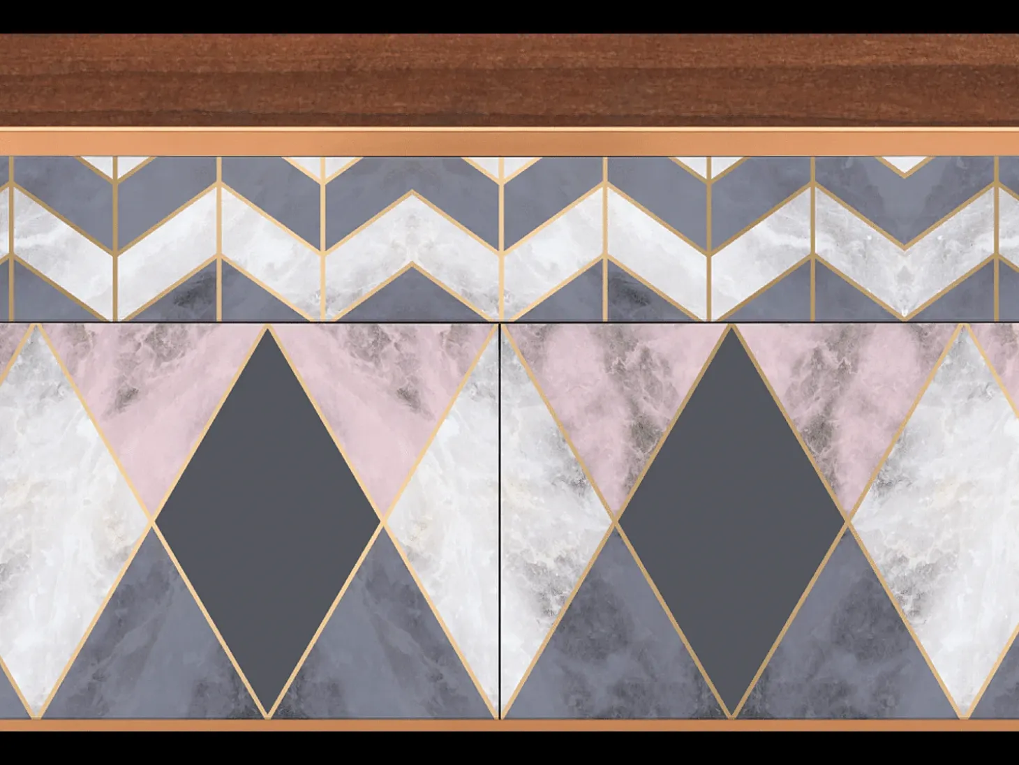Aparador - 115x85x48 cm - BS4 - Ideal Harmony, Nogal