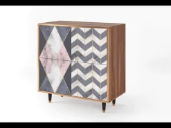 Aparador - 94x96x48 cm - BS3 - Ideal Harmony, Nogal