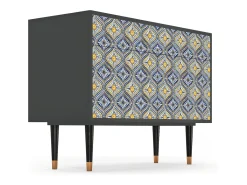 Aparador - 115x85x48 cm - BS4 - Illusory Pattern, Antracita