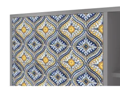 Aparador - 125x98x48 cm - BS2 - Illusory Pattern, Gris