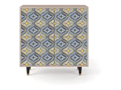 Aparador - 94x96x48 cm - BS3 - Illusory Pattern, Latte