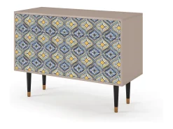 Aparador - 115x85x48 cm - BS4 - Illusory Pattern, Latte
