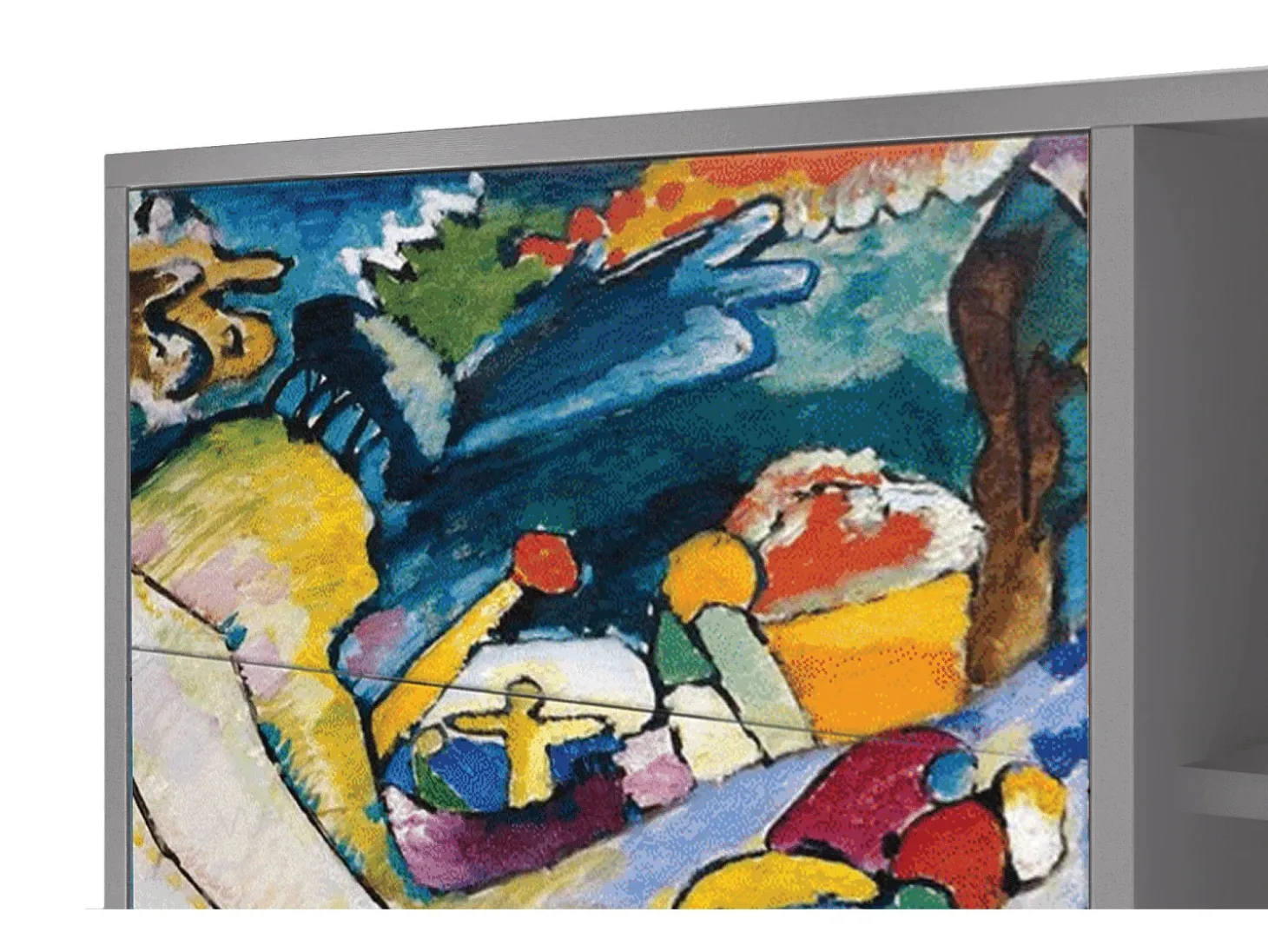 Aparador - 125x98x48 cm - BS2 - Improvisation 26 , Gris