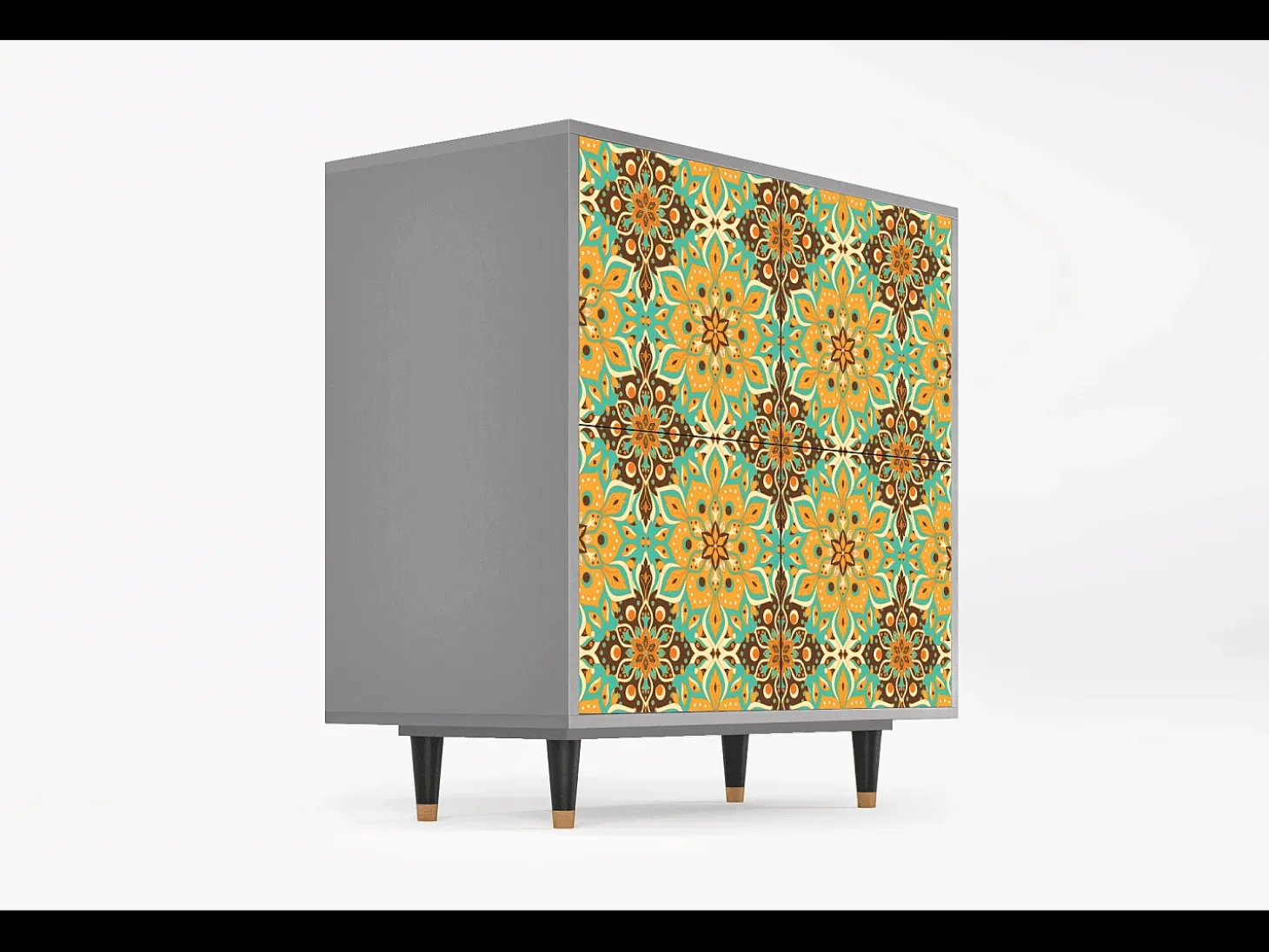Aparador - 94x96x48 cm - BS3 - Indian Spices, Gris