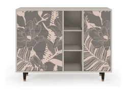 Aparador - 125x98x48 cm - BS2 - Issabelline Flower, Arena
