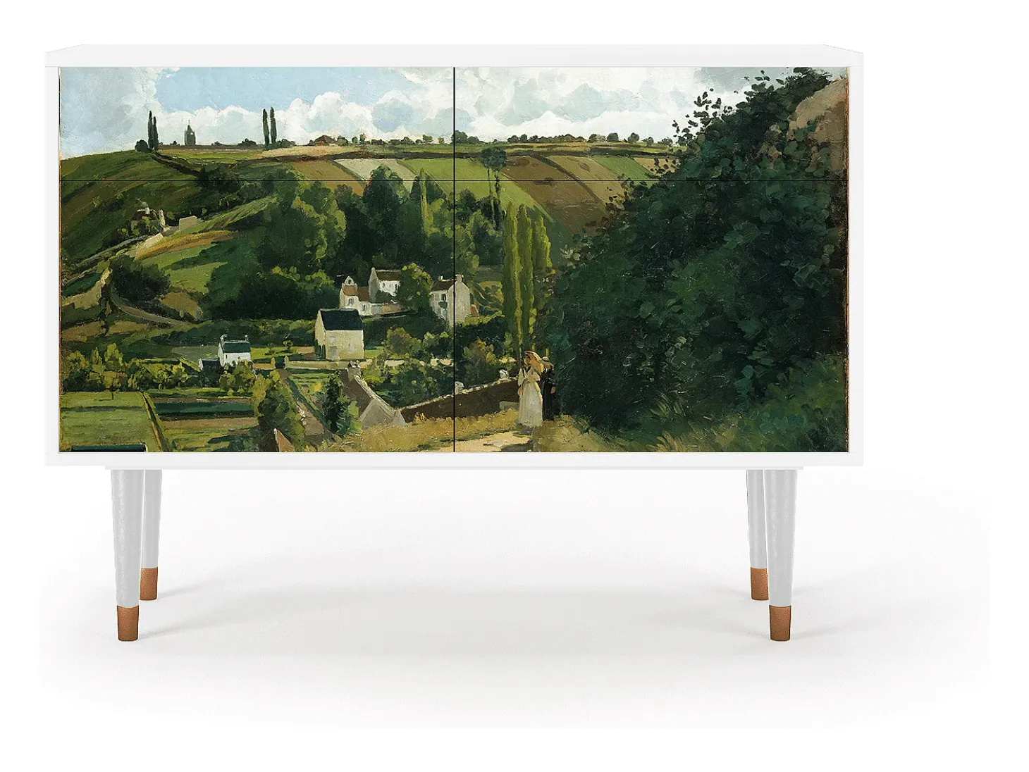 Aparador - 115x85x48 cm - BS4 - Jalais Hill by Pissarro, Blanco