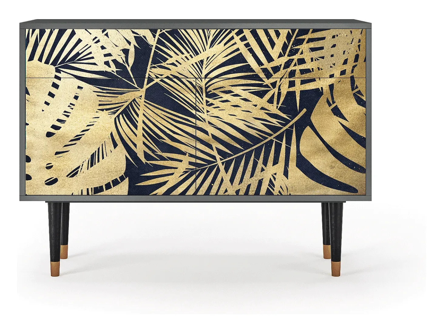 Aparador - 115x85x48 cm - BS4 - Jungle Vibes, Antracita