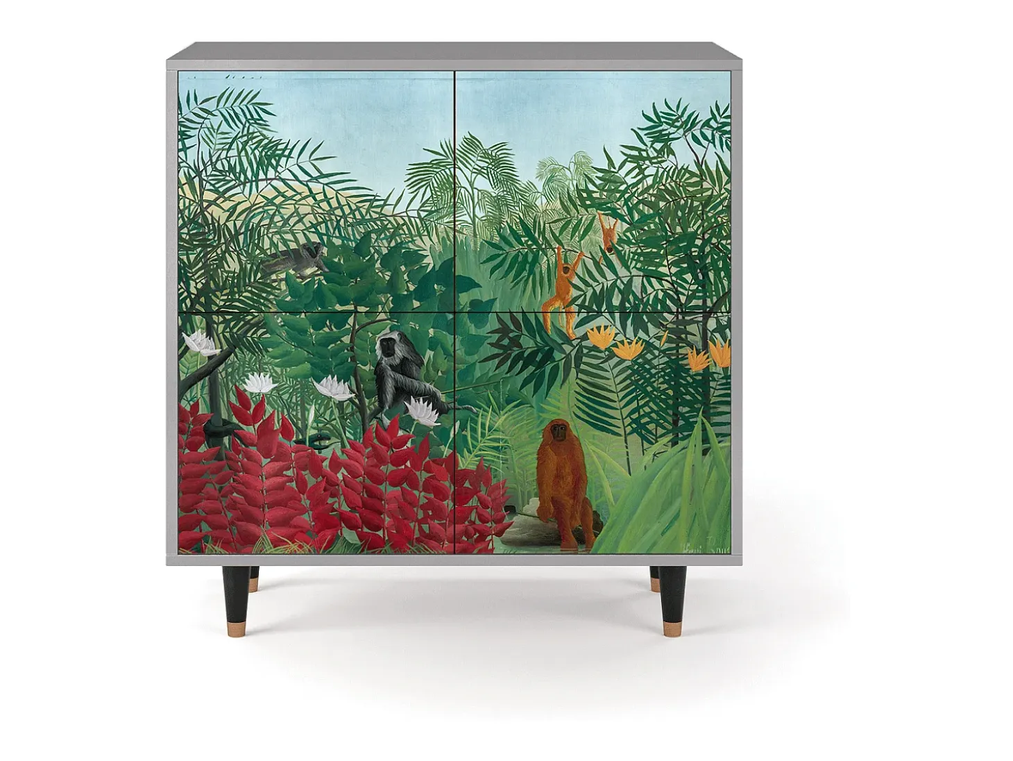Aparador - 94x96x48 cm - BS3 - Jungles in Paris, Gris