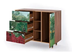Aparador - 125x98x48 cm - BS2 - Jungles in Paris, Nogal