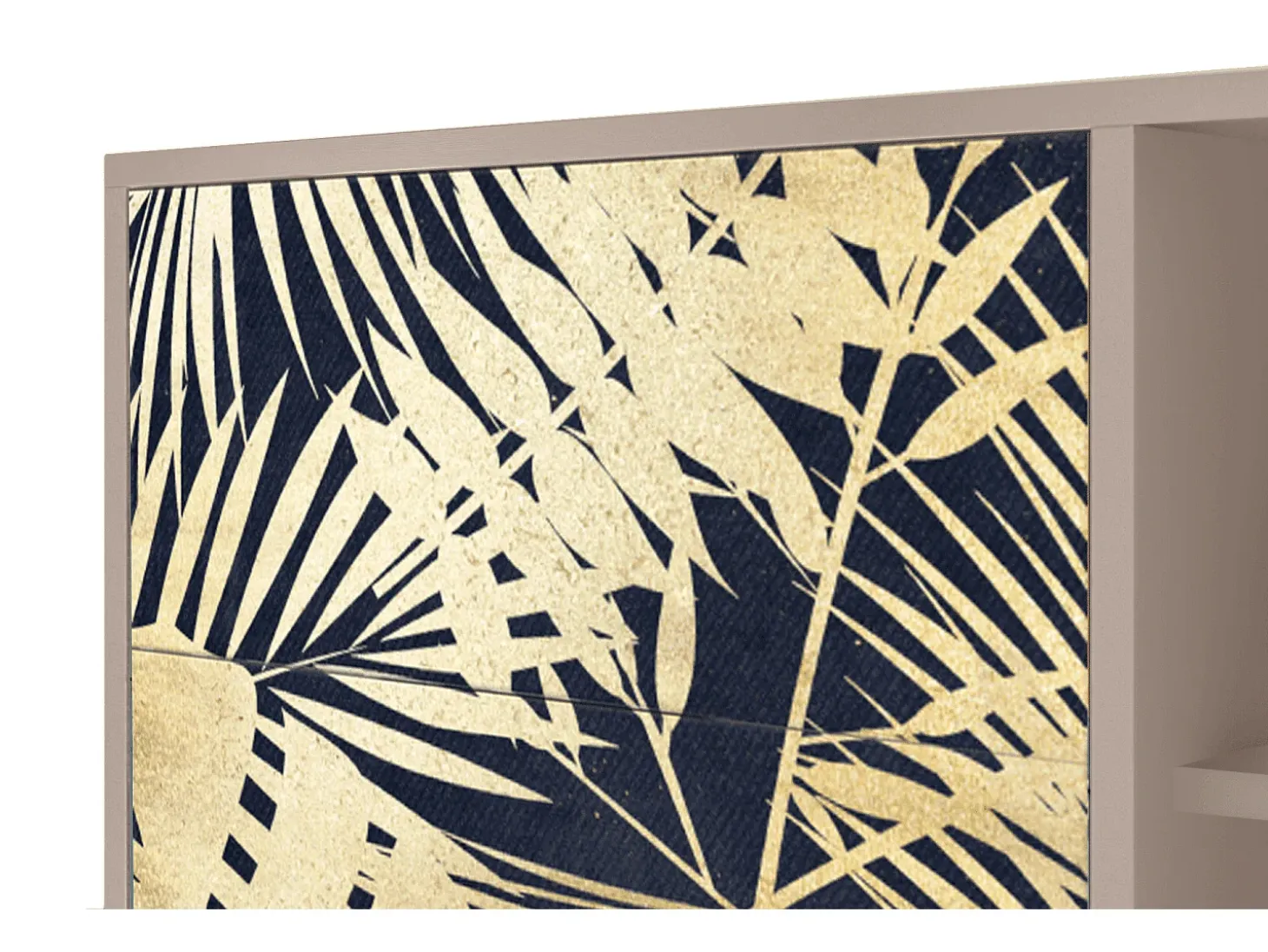 Aparador - 125x98x48 cm - BS2 - Jungle Vibes, Latte