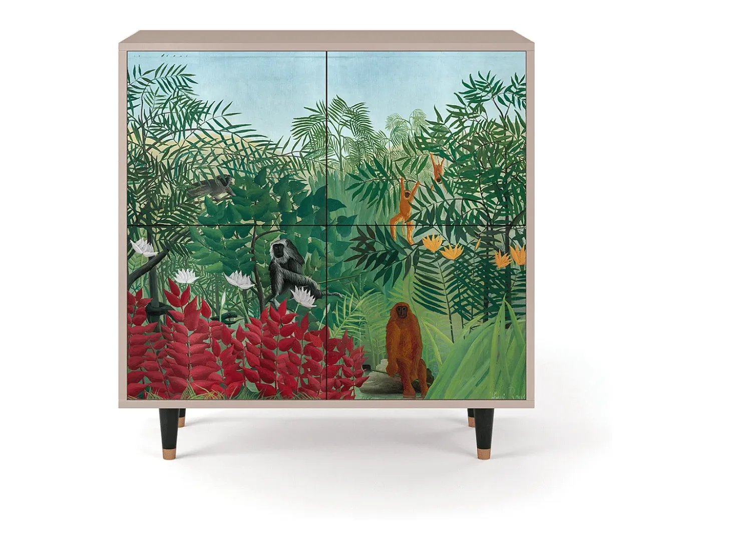 Aparador - 94x96x48 cm - BS3 - Jungles in Paris, Latte