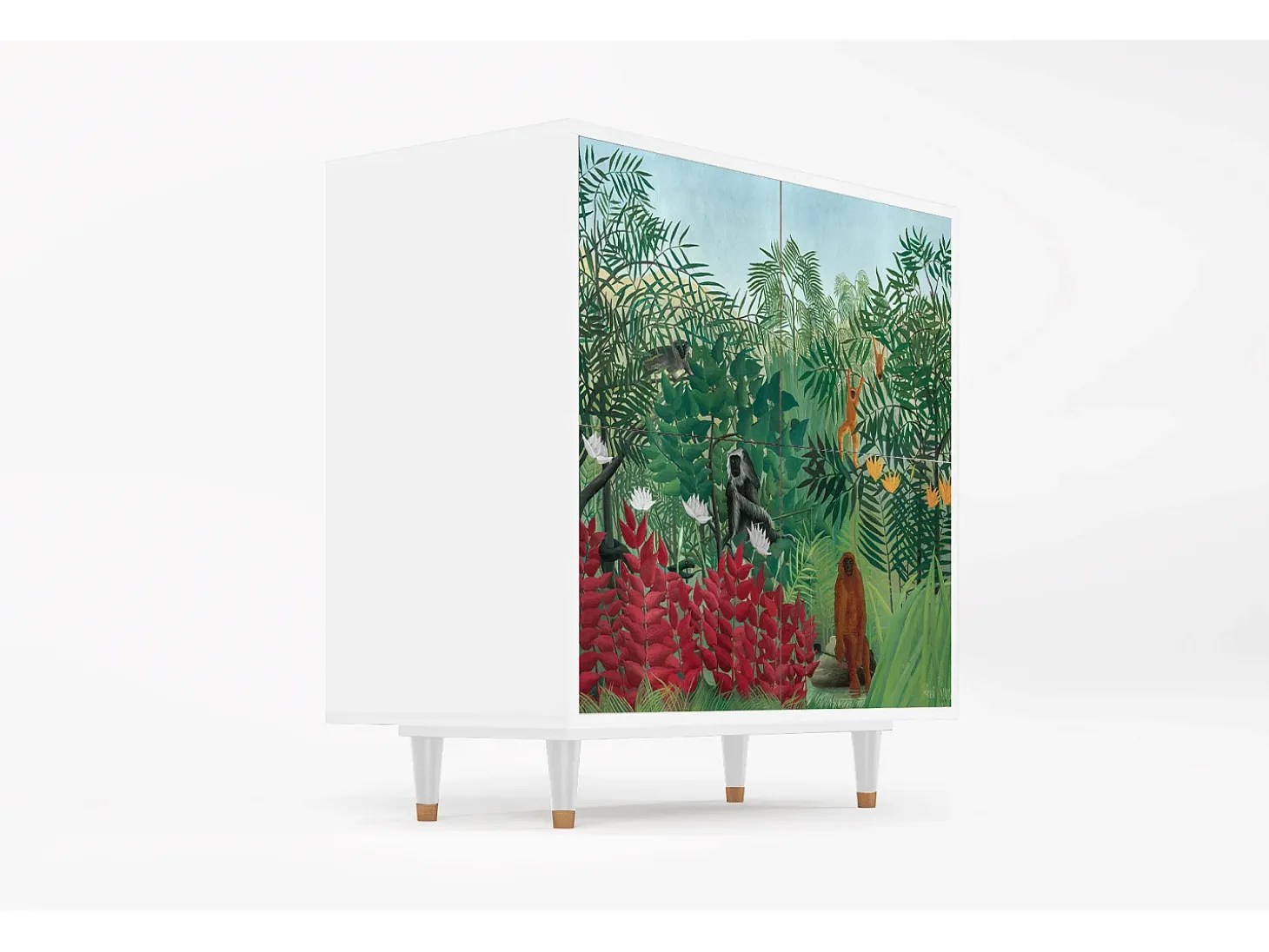 Aparador - 94x96x48 cm - BS3 - Jungles in Paris, Blanco