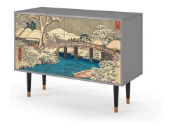 Aparador - 115x85x48 cm - BS4 - Katabira River, Gris